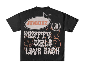 Pretty Girls Love Cash Tee - “Black”